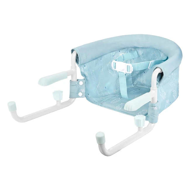 Badabulle Clip On Highchair for Table - Travel Highchair - Foldable - 3-Point Harness - 6 to 36 Months or 15 kg