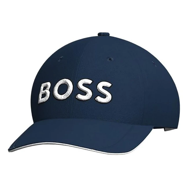 BOSS Herren US1 Cap Open Blue498 One Size - Stylische Kopfbedeckung für Männer