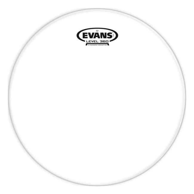 Evans TT12G1 Pelle Trasparente - Suono Aperto ed Espressivo - Numero di Riferime