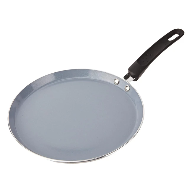 Masterclass MCCPCER24 Eco Induction Crepe Pancake Pan | Non-Stick | Aluminium Iron | 24cm