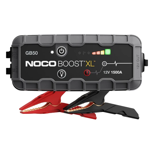 NOCO Boost HD GB50 1500A 12V Ultrasafe Lithium Starthilfe Powerbank