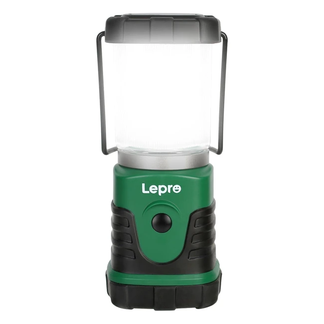 Lampada da Campeggio LED Lepro - Leggera e Portatile - 4 Modalità di Illuminazione - Batteria Non Inclusa