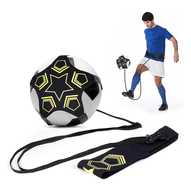 Kit di allenamento pallone calcio rugby Ainiv con artigli ausili per allenamento a mani libere - Regolabile per bambini e adulti principianti
