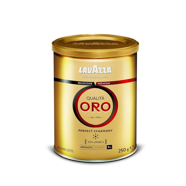 Lavazza Qualit Oro Perfect Symphony 250g - Hochwertiger Kaffee mit sen fruc