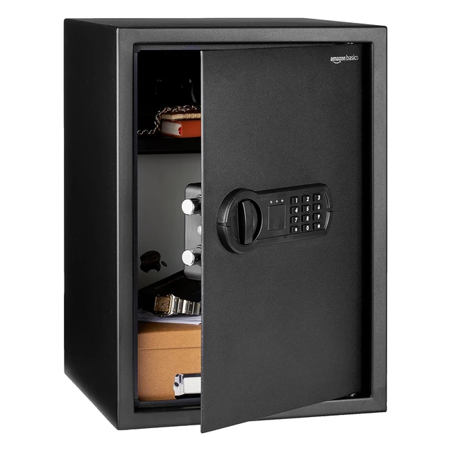 Coffre-fort lectronique Amazon Basics pour domicile 50L - Noir