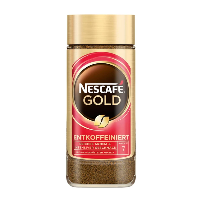 Nescaf Gold entkoffeinierter lslicher Bohnenkaffee aromatisch und vollmundi