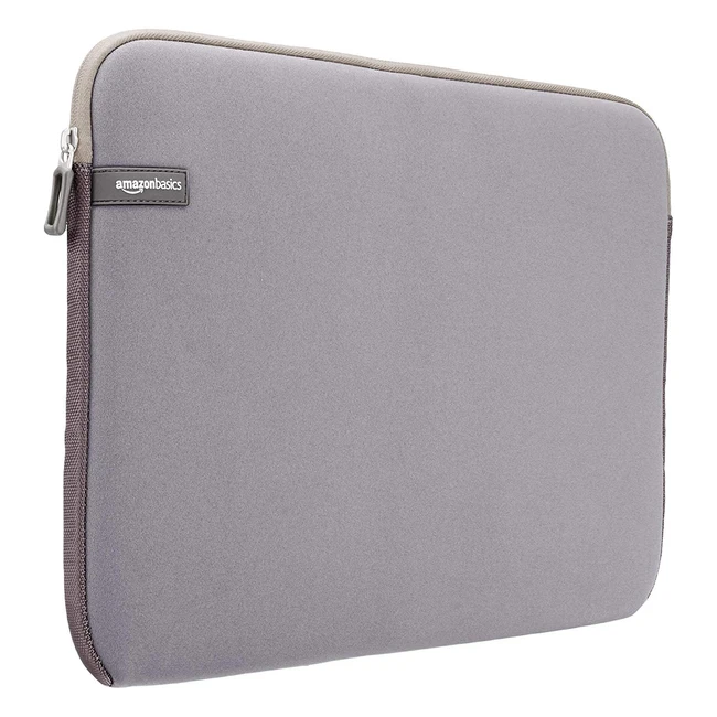 Amazon Basics Laptopschutzhlle 156 Zoll - Grau passgenaues Design einfacher