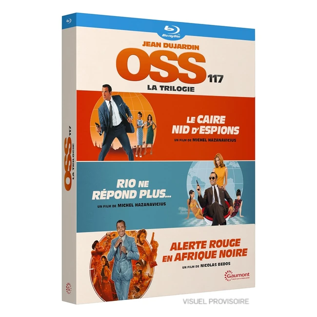 OSS 117 La Trilogie Blu-ray - Meilleur Prix Livraison Gratuite