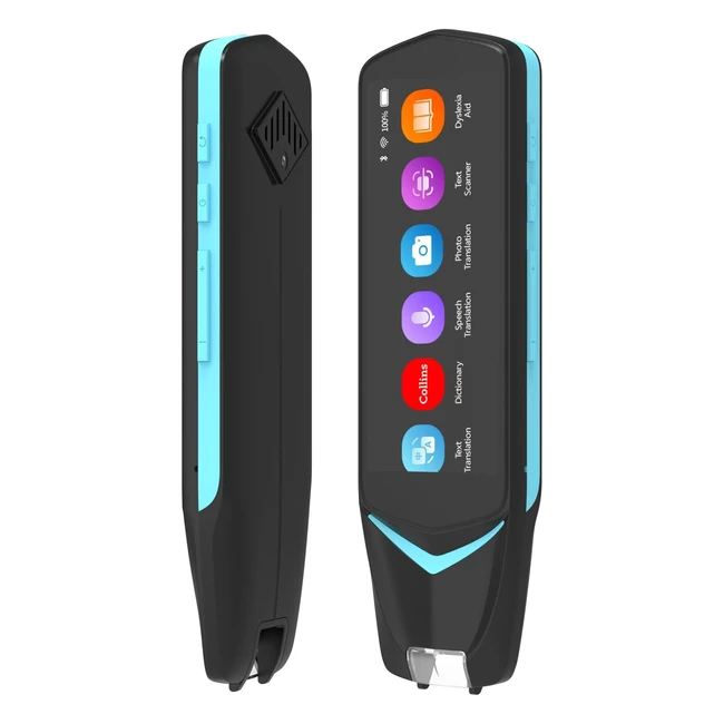 Newyes Scan Reader Pen for Dyslexia - OCR Digital Reader Pen - Supports Speech - Scan to Text Translation
