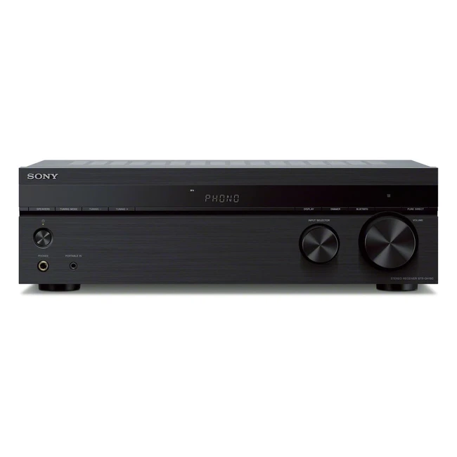 Sony STRDH190CEK 2-Channel Amplifier with Phone Input and Bluetooth - Black