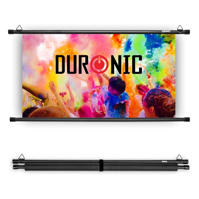 Duronic BPS40169 Bar Projector Screen - 40 169 - HD High Definition - Lightwei