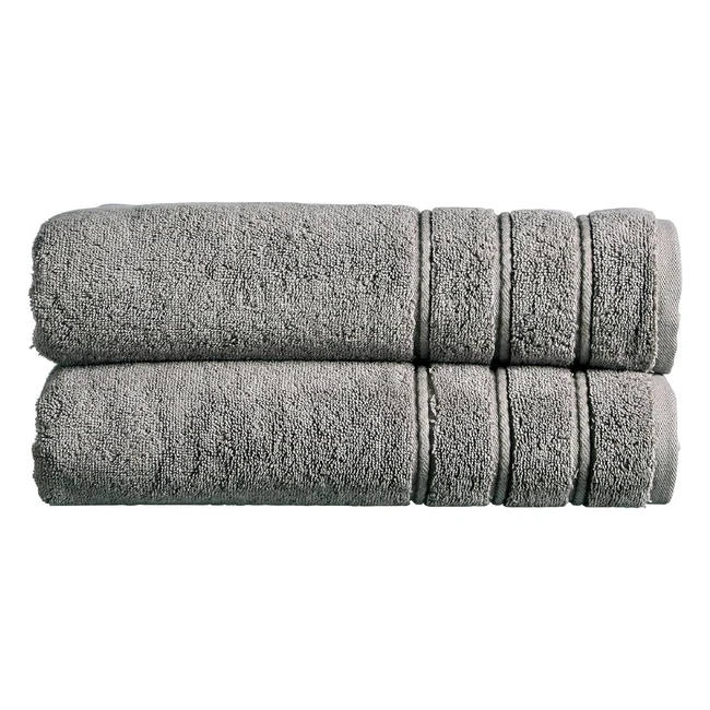 Christy Antalya Large Bath Sheets - Set of 2 - 100% Turkish Cotton - 600gsm - Soft Plush Luxury Towels