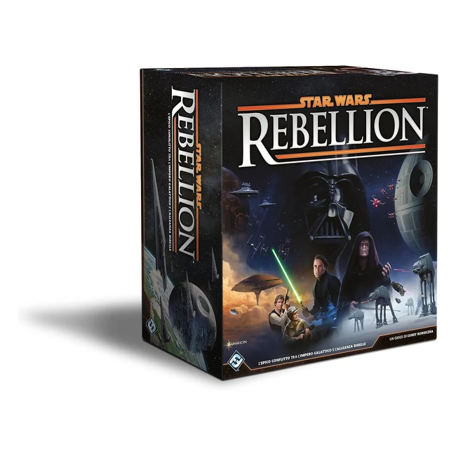 Star Wars Rebellion - Gioco da Tavolo - Epico Conflitto tra Impero Galattico e A