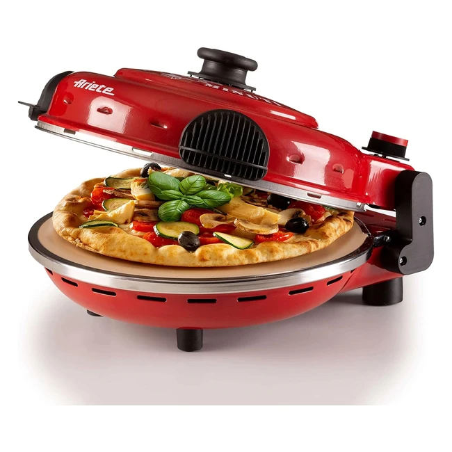 Four  pizza Ariete 919 - Cuisson rapide - Plaque rfractaire - 5 niveaux - 12
