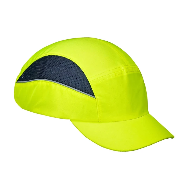 Gorra de seguridad Portwest PS59 Airtech amarilla - ¡Protección y visibilidad óptimas!