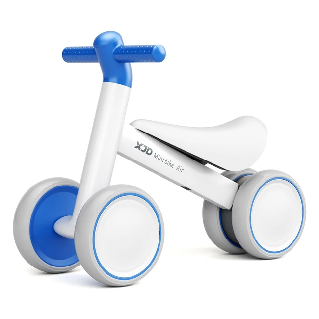 Bicicleta sin pedales XJD para bebés de 1 año - Modelo 1024 - Ideal como regalo de cumpleaños