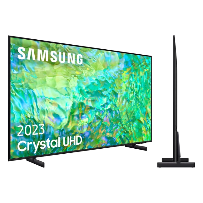TV Samsung 55 pouces Crystal UHD 2023 55CU8000 - Processeur Crystal UHD Qsympho
