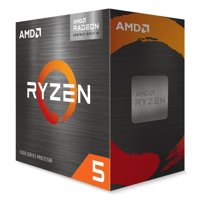 Processeur AMD Ryzen 5 5600G Socket AM4 GPU 3.9GHz - Performances incroyables pour votre ordinateur