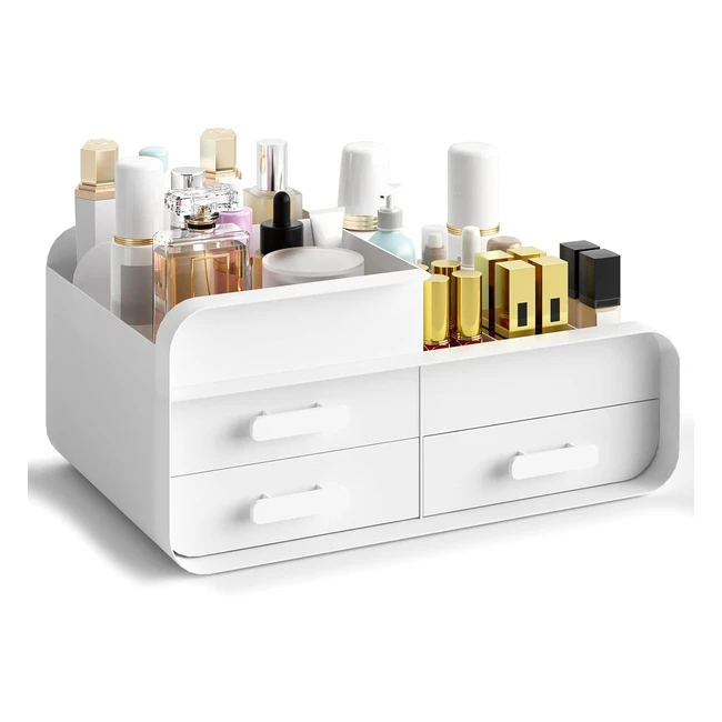 Bote rangement pinceaux maquillages organisateur salle de bain avec 3 tiroirs