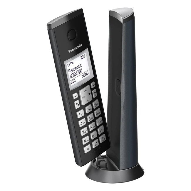 Panasonic KXTGK220 Designer Cordless Phone - Answerphone, Call Blocker, Do Not Disturb Mode