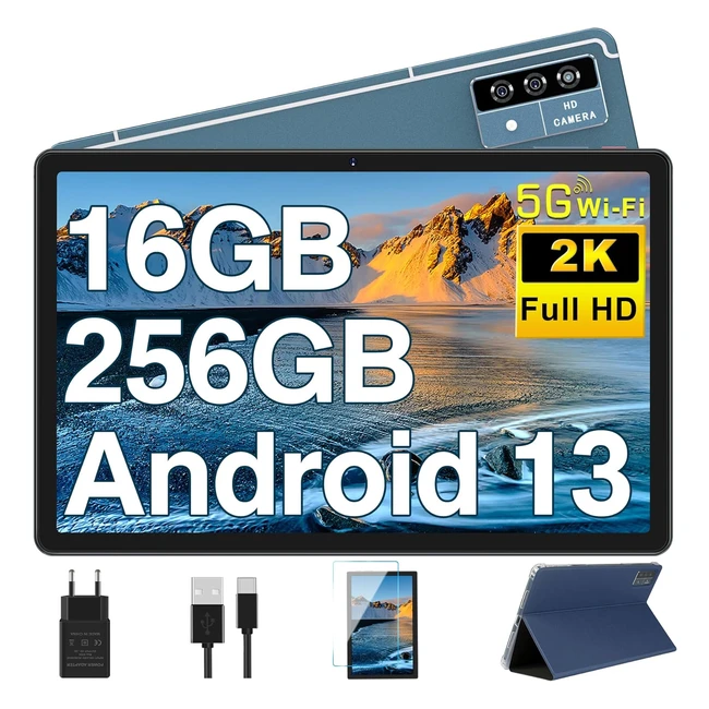 Tableta 2k 11 pulgadas 16GB RAM256GB ROMTF 1TB Android 13 4Altavoces
