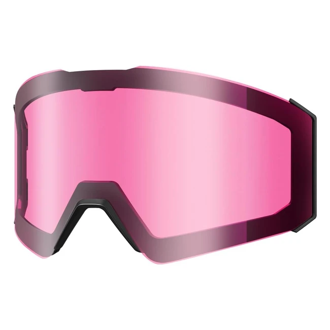 OutdoorMaster Falcon Kids Ski Goggles - Magnetic Interchangeable Lens Anti-Fog 