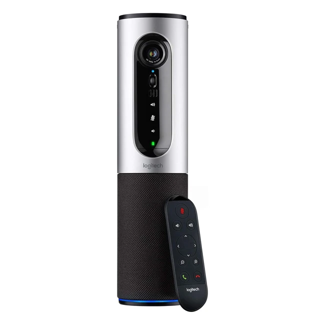 Webcam Logitech Connect Full HD 1080p USB Porttil - Compatible con Skype for B