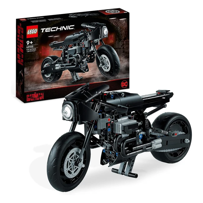 Lego 42155 Technic Batman Batcycle Set - Collectible Toy Motorbike