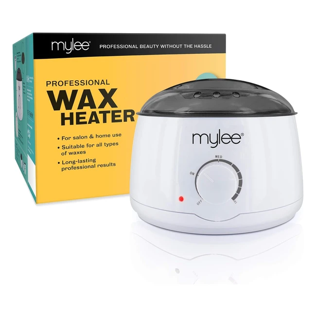 MYLEE Professional Wax Heater Warmer with Handle Pot 500ml - Salon Quality Hair Removal