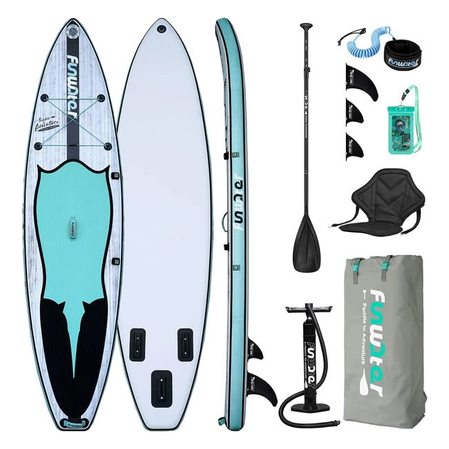 Tabla de Surf Hinchable Funwater 305x78x15cm - Accesorios Completos