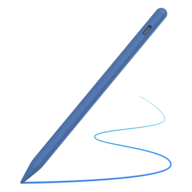 High Precision Stylus Pen for iPad 2018-2023 | Tilt Sensitivity | Compatible with Apple Pencil | Navy Blue