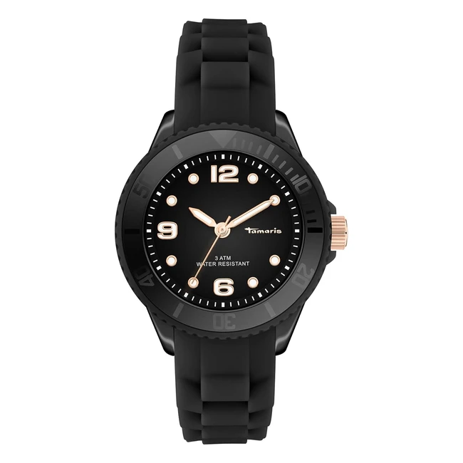 Tamaris Damen Quarz Uhr mit Silikon Armband - Jetzt kaufen!