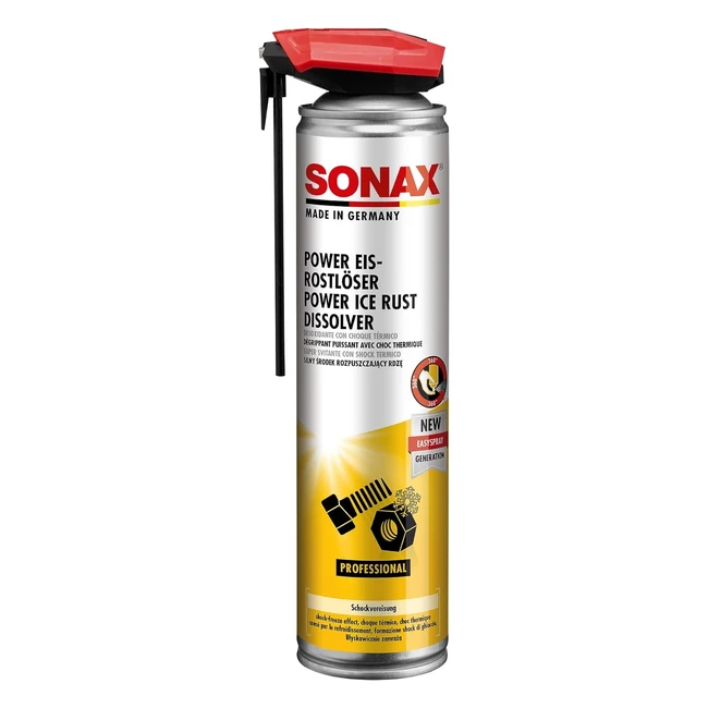 Sonax Disolvente de xido Powereis con Easyspray 400ml - Elimina el xido y 