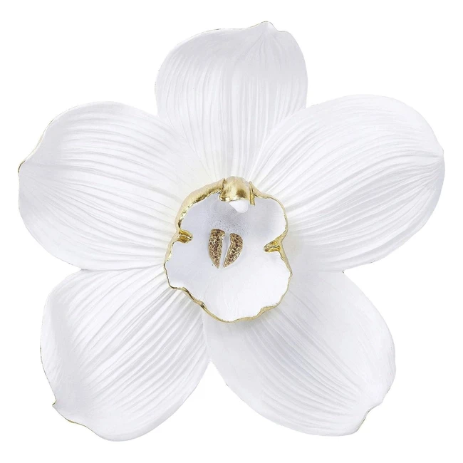 Deco Pared Orchid Blanco 54cm - Diseo de Orqudea - Kare Design
