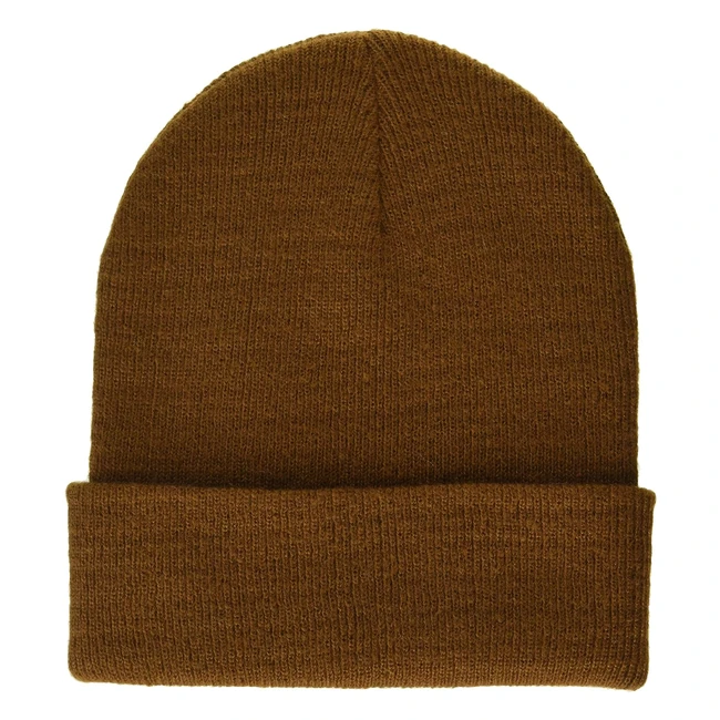 Stay Warm in Style with Amazon Essentials Ribknit Cuffed Beanie - Reference #1234