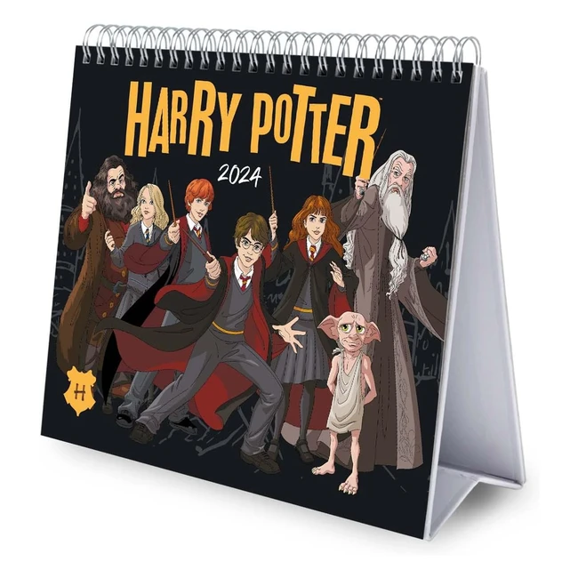 Calendario Harry Potter 2024 - Grupo Erik - Con Base Resistente