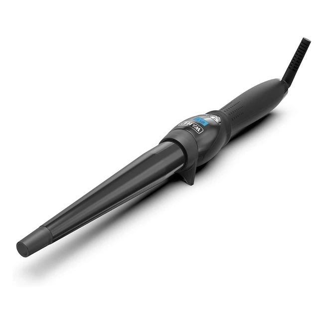 Wahl Pro Shine Conical Wand - Variable Heat Control, Keratin Infused Ceramic Coated Barrel