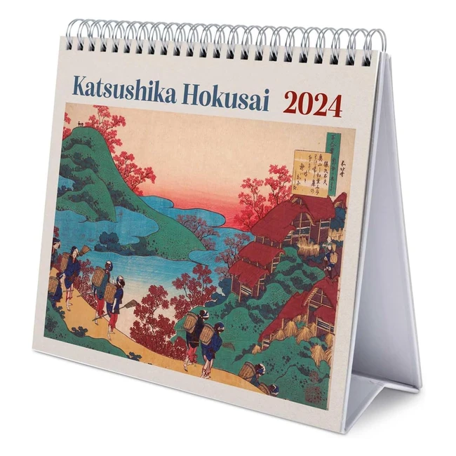Calendario de mesa 2024 Hokusai - Grupo Erik