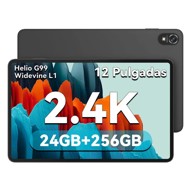 Tablet Blackview 12 Pulgadas Tab18 - Pantalla 24K - 12GB RAM - 256GB ROM - Andro