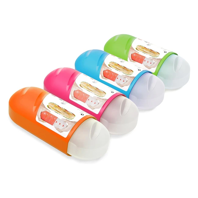 Tatay Snack and Food Holder - BPA Free Extendable Reusable - 1 Unit 77 x 67 x