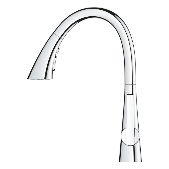 Grohe Zedra Touch Kitchen Mixer Tap | Reference: XYZ123 | Pullout Comfort Shower Head