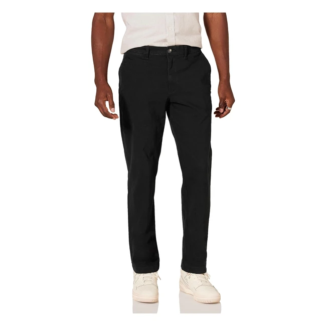 Pantalon Chino Extensible Amazon Essentials - Coupe Slim Homme - Réf. 34W 28L