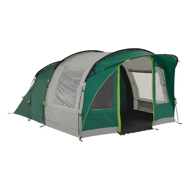 Coleman Rocky Mountain 5 Plus Tent - GreenGrey One Size - Lightweight Sturdy