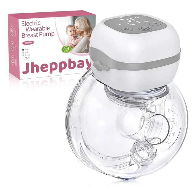 Tire-lait lectrique main libre Jheppbay - 3 modes 12 niveaux - Sans BPA