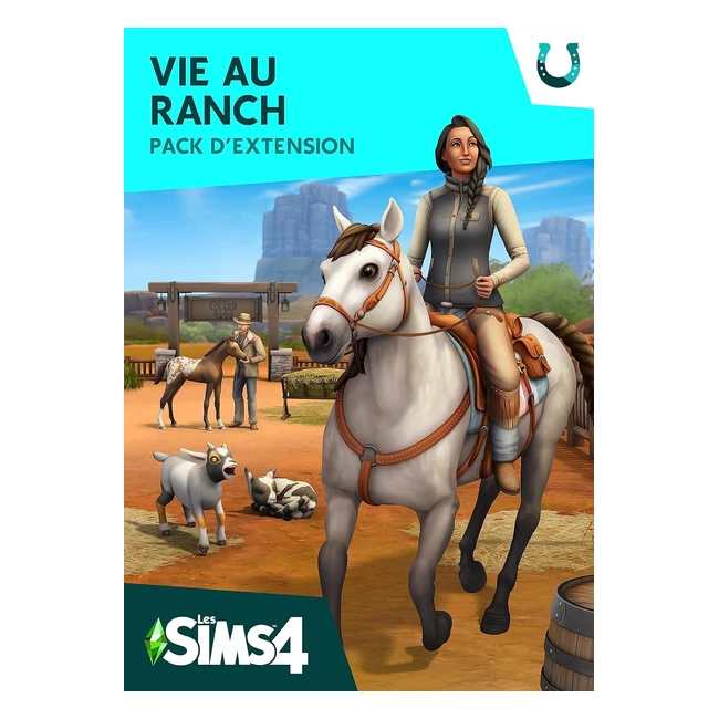 Les Sims 4 Vie au Ranch - Extension PC/Mac - Téléchargement Code EA App Origin - Jeu vidéo français