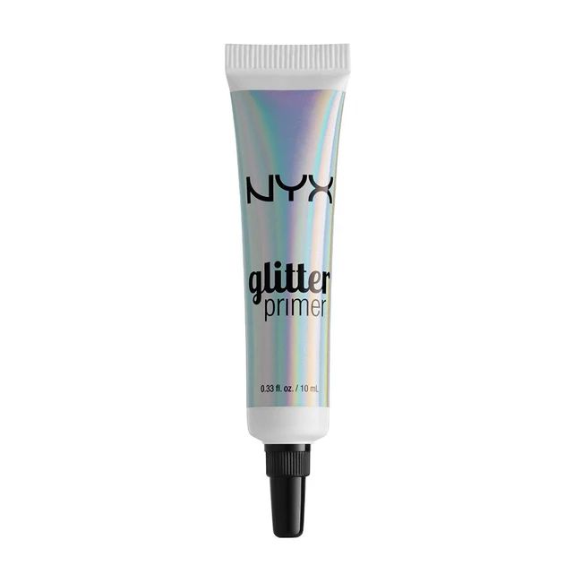 NYX Professional Makeup Effekt-Set, 10 ml, Primer für glitzernden Lidschatten und Körperglitter