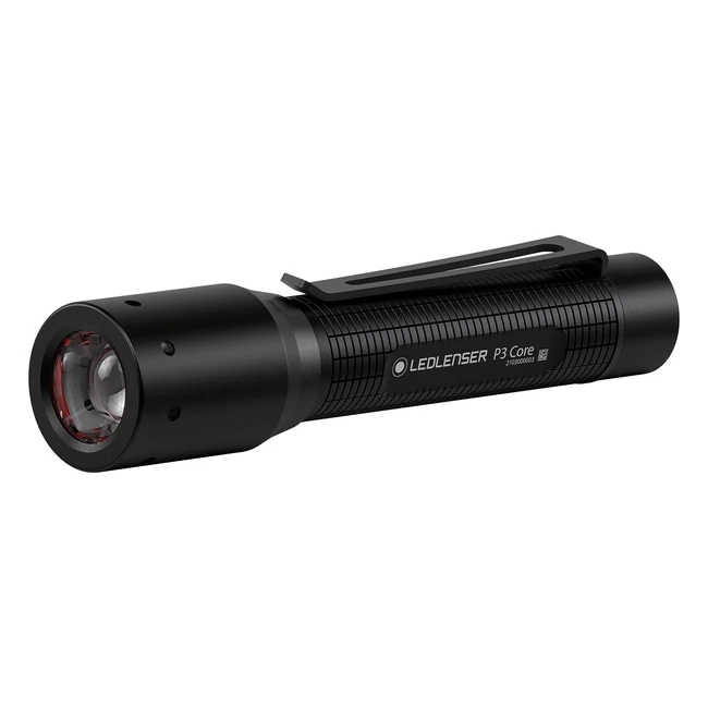 Premium LEDLenser P3 Core LED Torch - Compact Lightweight 90lm IP54 Water Res