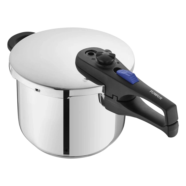Tower T920004S6L Express Pressure Cooker - Healthy Eating, Large Capacity, Rapid Results