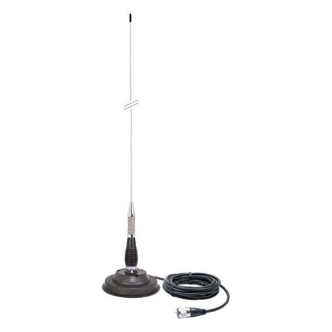 Antena CB PNI ML100 100 cm - Montaje magntico - Ref 125mm - Potencia 250W