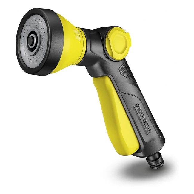 Kärcher Multispray Gun - Versatile 3 Spray Patterns - Yellow/Black